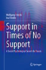 [PDF]Support in Times of No Support: A Social Psychological Search for Traces
