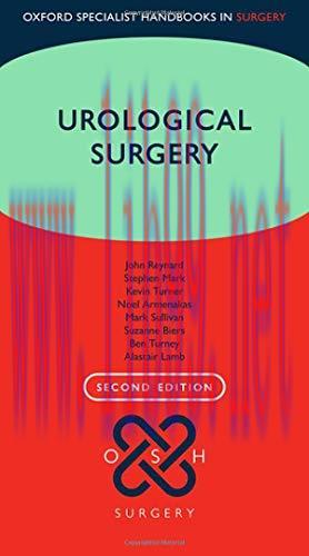[AME]Urological Surgery (Oxford Specialist Handbooks in Surgery), 2nd Edition (Original PDF)