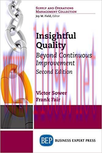 [PDF]Insightful Quality, Second Edition [Victor Sower]