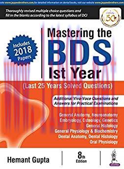 [AME]Mastering the BDS Ist Year, 2nd Edition (ORIGINAL PDF from_ Publisher)