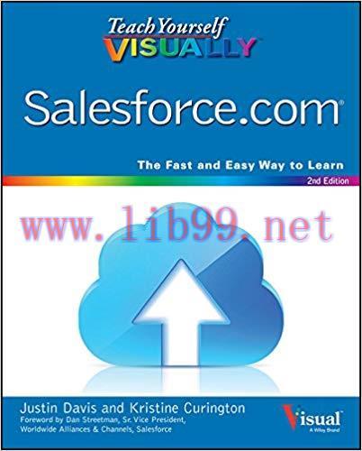 Teach Yourself VISUALLY Salesforce.com (Teach Yourself VISUALLY (Tech)) 2nd Edition,