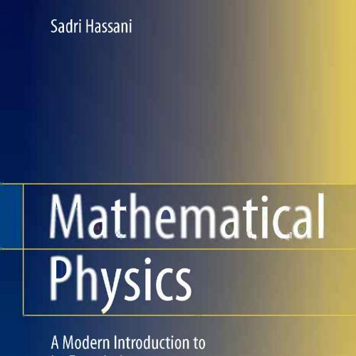 Mathematical Physics A Modern Introduction to Its Foundations 2nd Edition