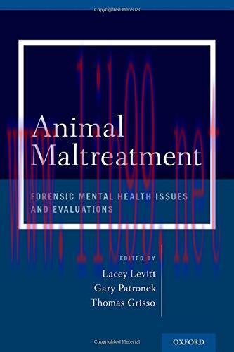[AME]Animal Maltreatment: Forensic Mental Health Issues and Evaluations (PDF)