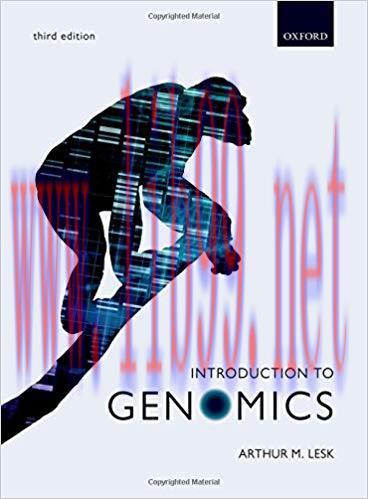 [PDF]Introduction to Genomics, 3rd Edition [ARTHUR M. LESK]