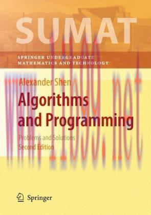 [FOX-Ebook]Algorithms and Programming: Problems and Solutions, 2nd Edition