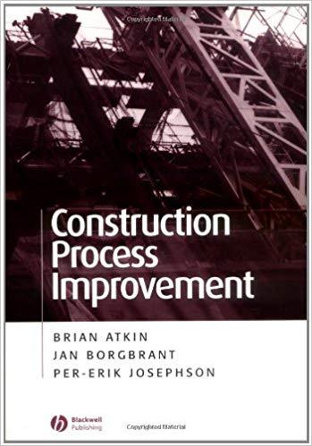 (PDF)Construction Process Improvement 1st Edition