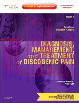 [AME]Diagnosis, Management, and Treatment of Discogenic Pain