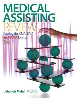 [AME]Medical Assisting Review: Passing The CMA, RMA, and CCMA Exams, 5th Edition
