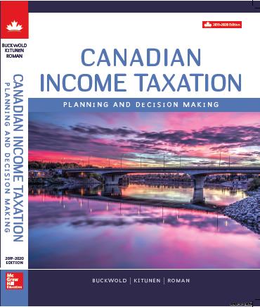(TB)Canadian Income Taxation 2019-2020 by William Buckwold.zip