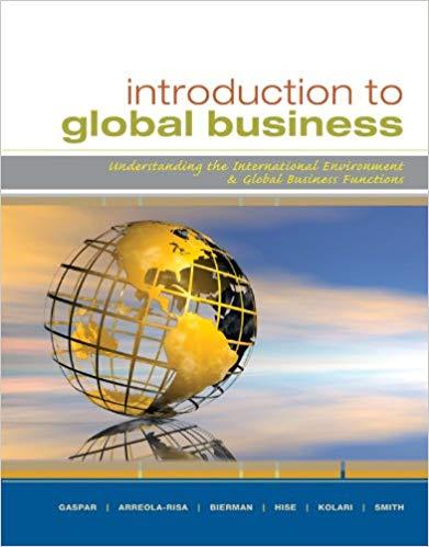 (PDF)Introduction to Global Business Understanding the International Environment & Global Busin...