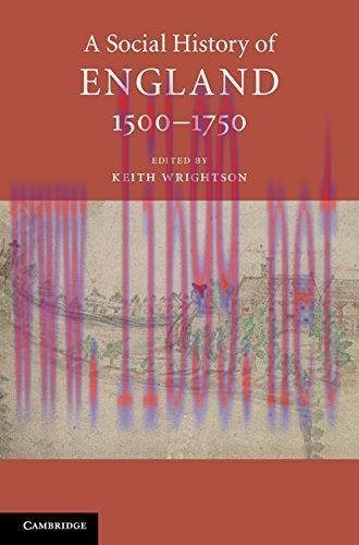 (PDF)A Social History of England, 1500&ndash;1750