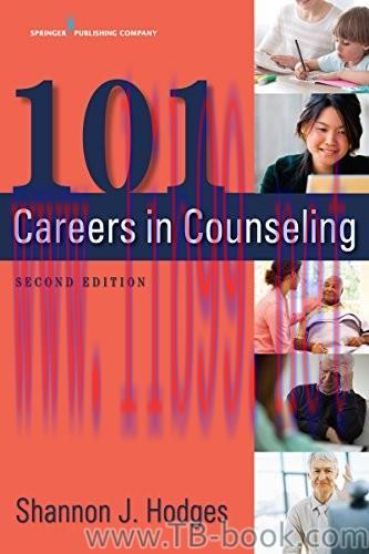 101 Careers in Counseling, Second Edition by Hodges 课本