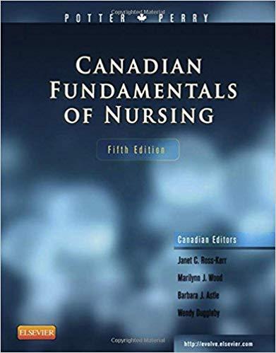Canadian Fundamentals of Nursing 5th Edition