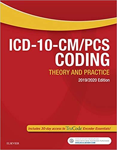 (PDF)ICD-10-CMPCS Coding Theory and Practice, 20192020 Edition E-Book 1st Edition