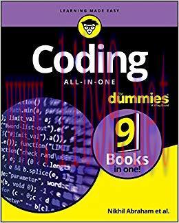 Coding All-in-One For Dummies (For Dummies (Computers)) 1st Edition,