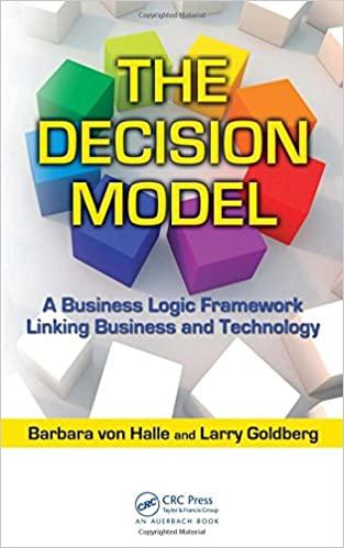 (PDF)The Decision Model A Business Logic Framework Linking Business and Technology (IT Manageme...