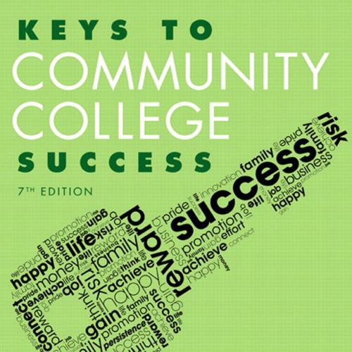 Keys to Community College Success (Keys Franchise) 7th Edition- Carol J. Carter - Wei Zhi