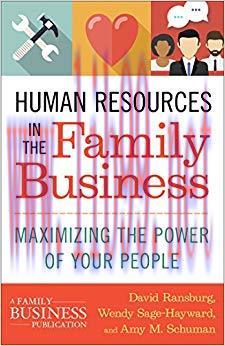 Human Resources in the Family Business: Maximizing the Power of Your People (A Family Business ...