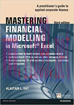 (PDF)Mastering Financial Modelling in Microsoft Excel 3rd edn: A Practitioner&rsquo;s Guide to Applie...