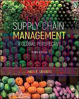 [PDF]Supply Chain Management A Global Perspective 3rd Edition [Nada R. Sanders]