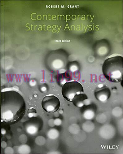 (PDF)Contemporary Strategy Analysis