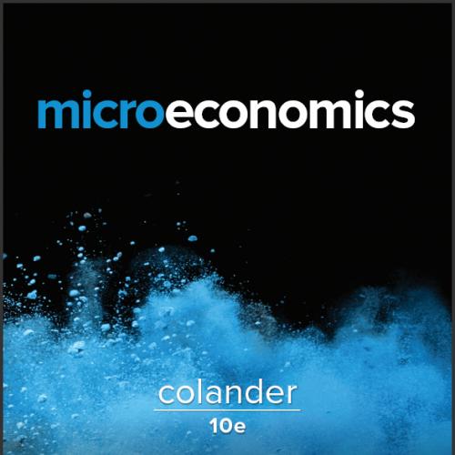 （SM）Microeconomics 10th Edition by David Colander.zip