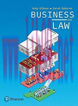 [PDF]Business Law 11th Australian Edition [Andy Gibson]