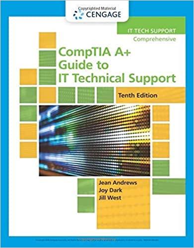(TB)CompTIA A+ Guide to IT Technical Support , 10th Edition.zip