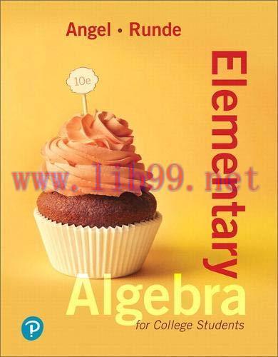 [FOX-Ebook]Elementary Algebra For College Students, 10th Edition