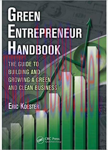 (PDF)Green Entrepreneur Handbook: The Guide to Building and Growing a Green and Clean Business ...
