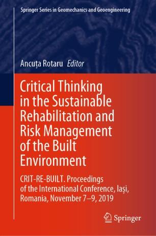Critical Thinking in the Sustainable Rehabilitation and Risk Management of the Built Environmen...