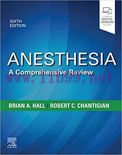 (PDF)Anesthesia: A Comprehensive Review E-Book (Anesthesia a Comprehensive Review) 6th Edition
