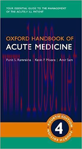 [PDF]Oxford Handbook of Acute Medicine (Oxford Medical Handbooks) 4th Edition
