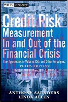 (PDF)Credit Risk Management In and Out of the Financial Crisis: New Approaches to Value at Risk...