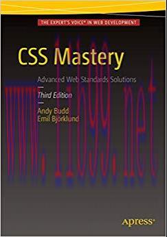 CSS Mastery 3rd Edition,
