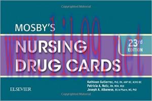 [AME]Mosby's Nursing Drug Cards, 23rd Edition