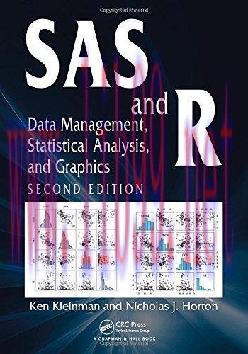 [FOX-Ebook]SAS and R: Data Management, Statistical Analysis, and Graphics, 2nd Edition