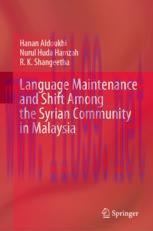[PDF]Language Maintenance and Shift Among the Syrian Community in Malaysia