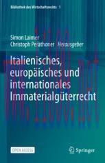 [PDF]Italienisches, europ&auml;isches und internationales Immaterialg&uuml;terrecht