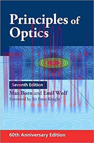 (PDF)Principles of Optics: 60th Anniversary Edition