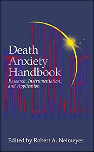 (PDF)Death Anxiety Handbook: Research, Instrumentation, And Application (Death, Education, Agin...