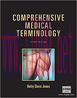 (PDF)Comprehensive Medical Terminology 5th Edition
