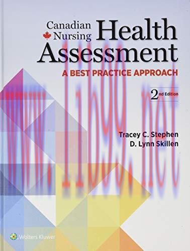 [AME]Canadian Nursing Health Assessment: A Best Practice Approach, 2nd Edition (EPUB)