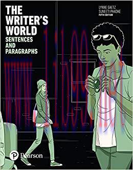 (PDF)The Writer&rsquo;s World: Sentences and Paragraphs 5th Edition