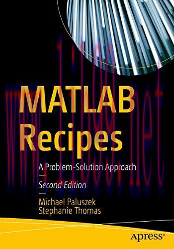 [FOX-Ebook]MATLAB Recipes: A Problem-Solution Approach, 2nd Edition