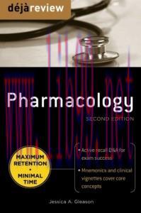 [AME]Deja Review Pharmacology, Second Edition (ORIGINAL PDF from_ Publisher)