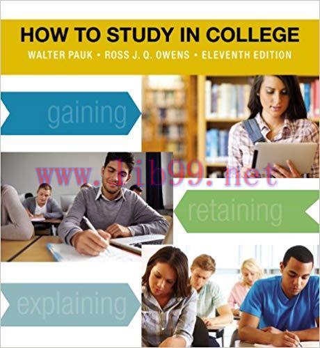 (PDF)How to Study in College 11th Edition