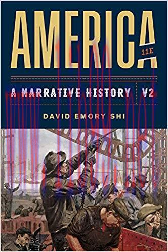 [PDF]America A Narrative History (Eleventh Edition) (Vol. Volume 2) 11th Edition