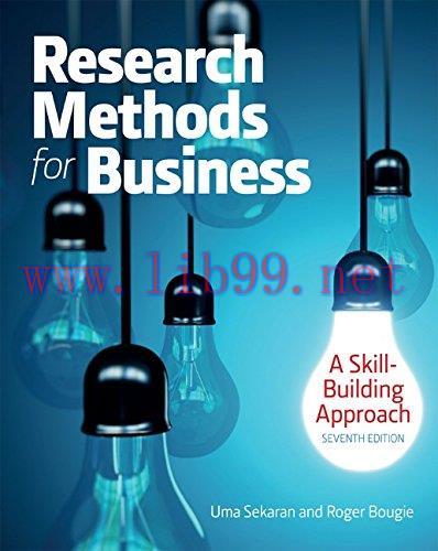 [FOX-Ebook]Research Methods For Business: A Skill Building Approach, 7th Edition