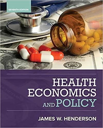 Health Economics and Policy 7th Edition [James W. Henderson]